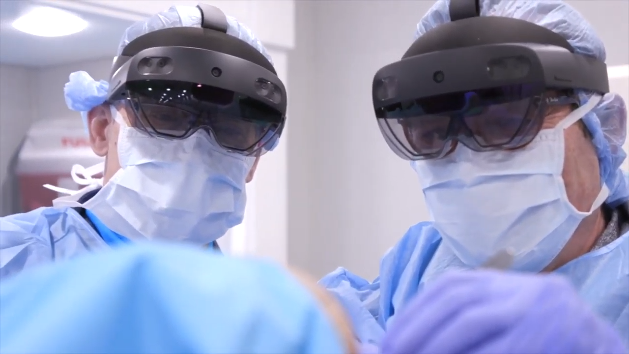 Shoulder Replacement Surgery Mixed Reality Ivanhoe Broadcast News, Inc.