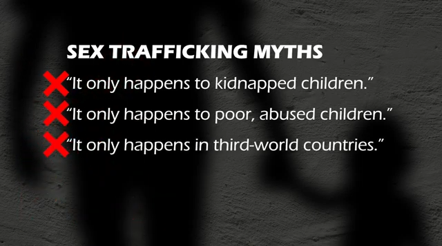 Sex Trafficking Myths