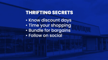 Tough Times, Tough Cuts: Smart Spending & Thrifting