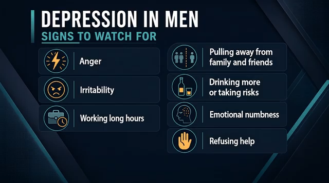 I’m Fine! The Men Who Don’t Look Depressed